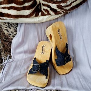 Skechers blue jean sandles